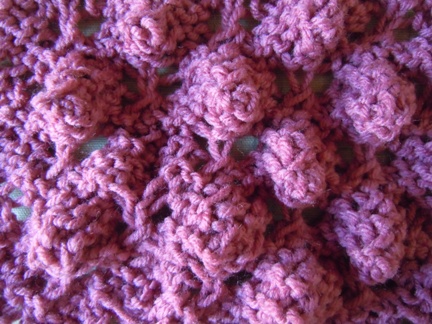 free knitting pattern astrakhan bobbles